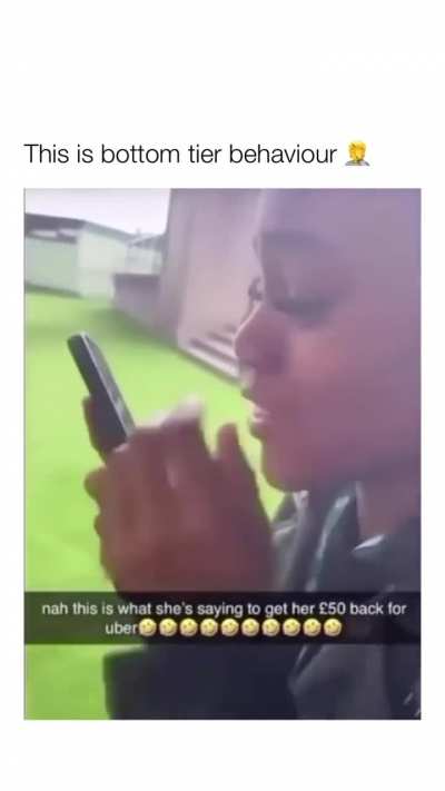 Girl want money back from uber so she decides to do this....