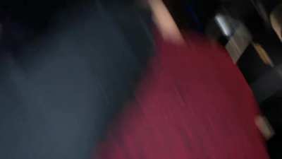 Another slutty video I don't remember happening... only a trauma slut would get spitroasted outside the bar 