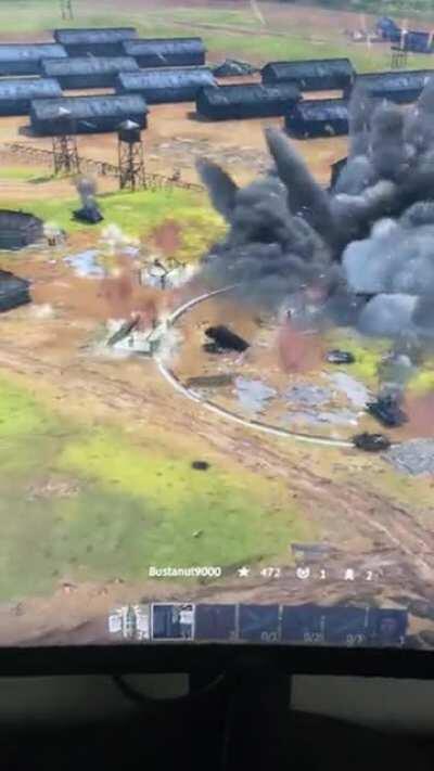 12 bombs detonated and not a single scratch. #Russianbias