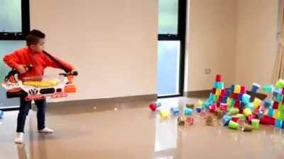 200 Balls Automatic Blaster Gun