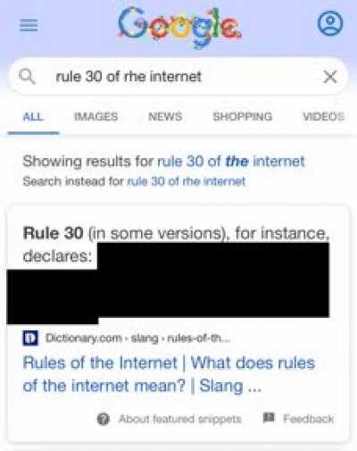 internet rules to (not) live by