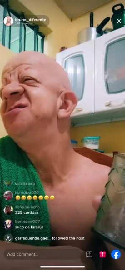 I swear he be twekin bro