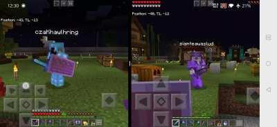 Split screen ,multiple account same realm