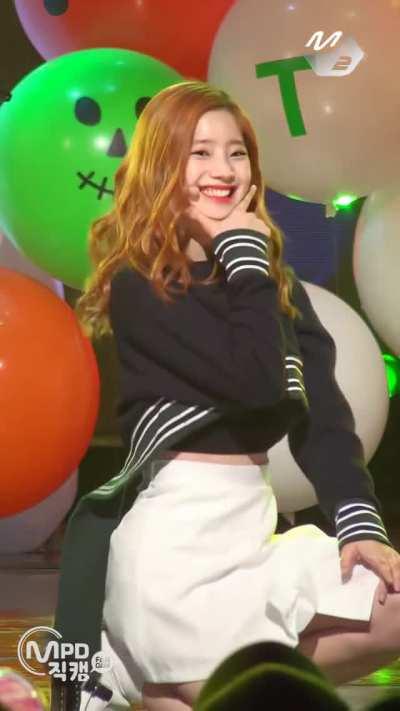 Dahyun's smile during TT