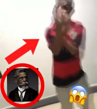 Machado de Assis assim que descobriu o Flamengo