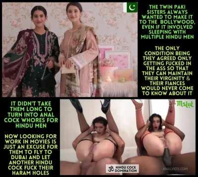 The twin Muslim sisters wanted to be infront of the camera. Their dreams come to fruition under Hindu Rashtra.