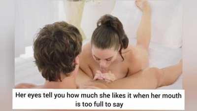 Its in the eyes [ blowjob ]