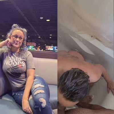 The cute MILF from the mall