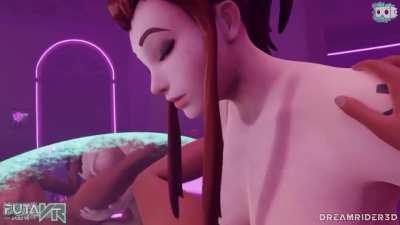 Futa Brigitte & Futa Sombra OW 3D porn