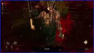 Dont wiggle! He's giving you the...oh..oops