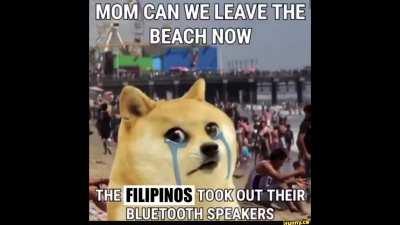 Mom, can we leave now?