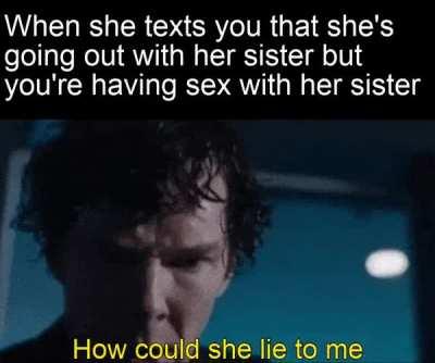 i think she's cheating on me :(