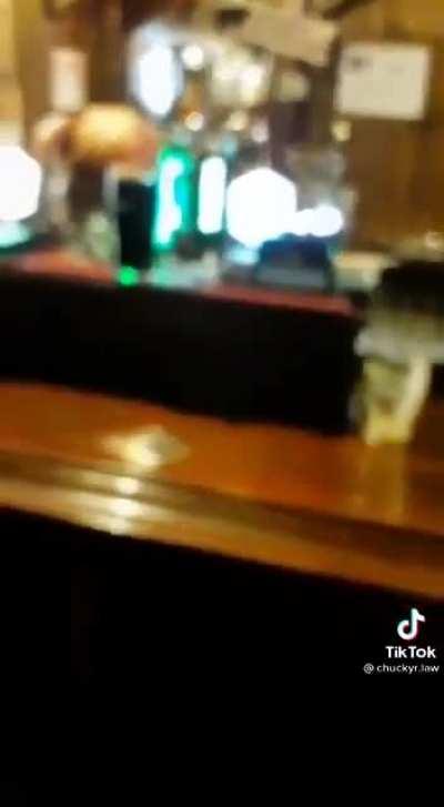 Shamus was ambushed by his mates after leaving the divorce hearing, and taken to Harvey’s pub for a wee bit Guiness to drown his sorrows.