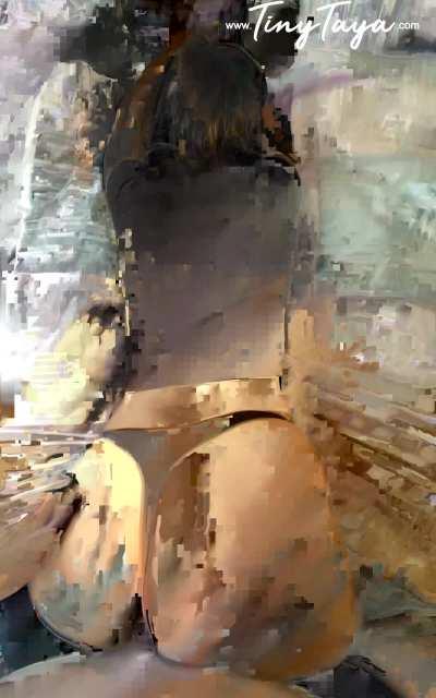 incredible tiny teen with big ass doggy