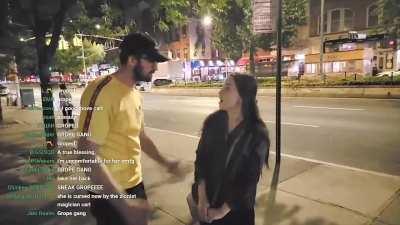 Incel streamers harass women. Play victim when arrested.
