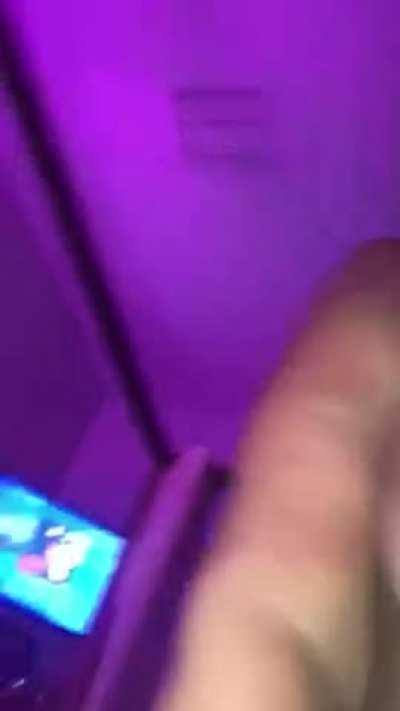 POV: Would you let your Granny ride you like this and cum for her?