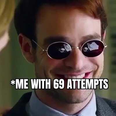 You see a failure ,
I see a man of culture !