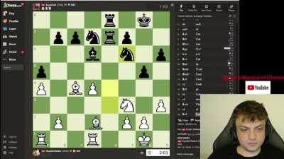 Hans strikes back at Magnus after his 