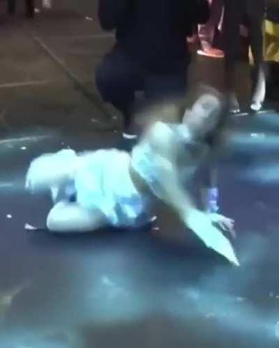 The original title was trash, but the gif is gold