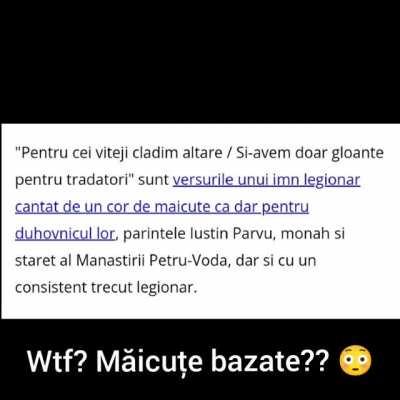 😳😳 Cea mai putin fascista biserica din romania