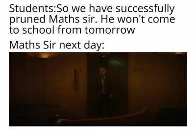 Maths sir can escape from void, Aliot and even TVA