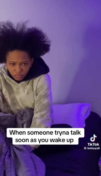 8 hours later: “No one listens to me in this house!” 