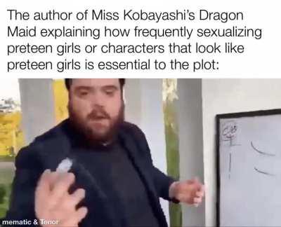 Why did he feel the need to add that in?