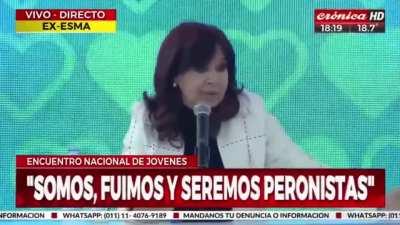 Cristina sobre el capitalismo.