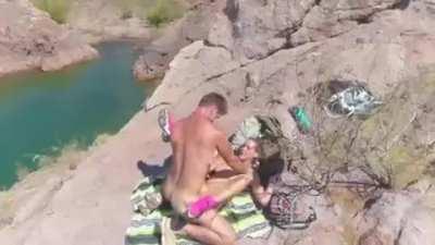 why not try fucking on top of a mountain?