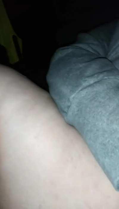 Teasing her with her own toy before I make her squirt with my tongue