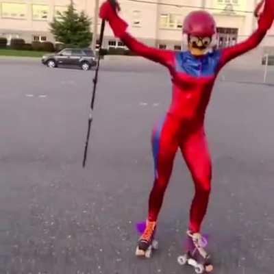 Stupid sexy Ned Flanders ⛷️credit: @bombshelly_skates