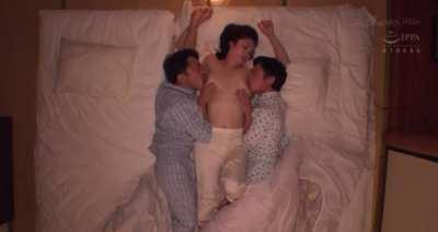 need two men to hold me down and share my tits like this 😩