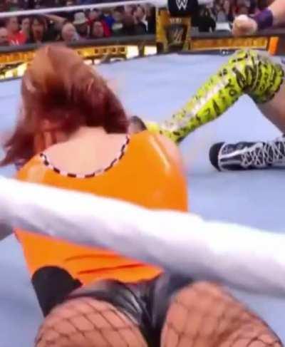 Becky Lynch Jiggle