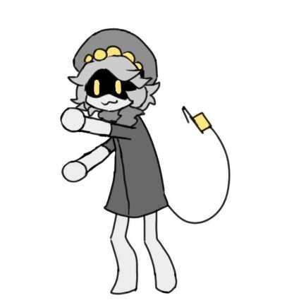 Little booger guy dancing