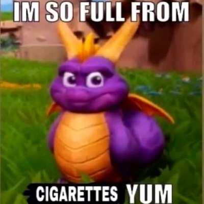 Spyro gives up on Subway to fuel another addiction