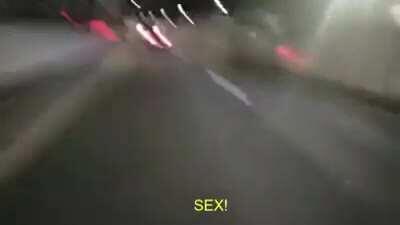 This man needs solitary confinement