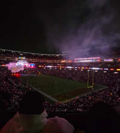 Terrible game but I love night games