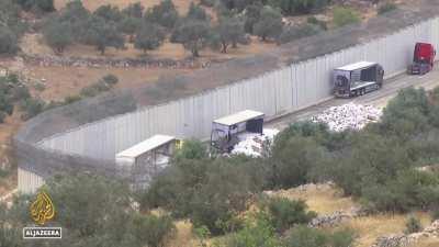 Israelis block aid bound for Gaza: Delivery trucks burnt and food aid destroyed