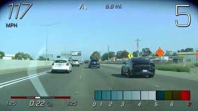 Fremont Chevrolet technician races C8 through traffic at 147MPH