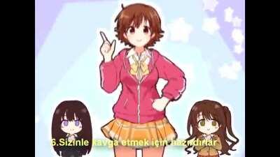 anime kızı neden arkadaş edinmemeliyiz onu açıklıyor^^