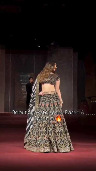 Rasha Thadani & Ibrahim Ali Khan Ramp Walk