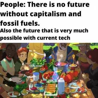 Solarpunk = eternal peace