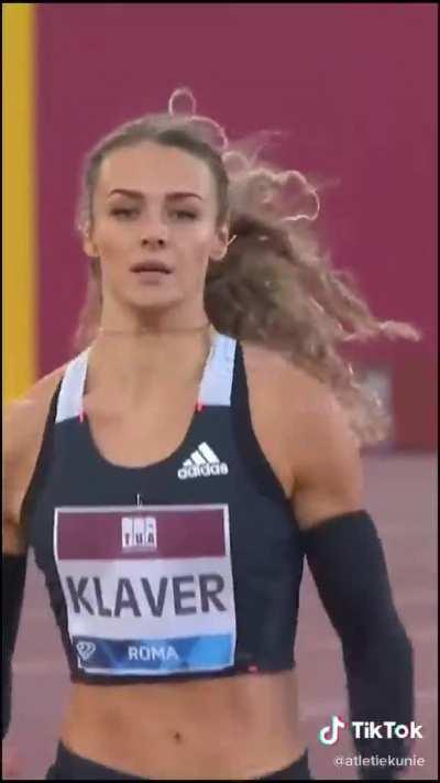 Dutch sprinter Lieke Klaver