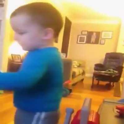 He knows where to put things