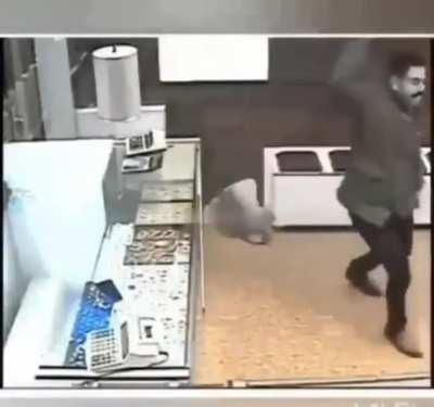 To rob a store
