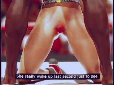 Mai Shiranui - Humiliation Match (Cock Choke & Neck Break)