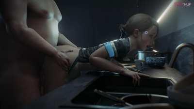 Kara getting fucked (Fugtrup) [Detroit: Become Human]