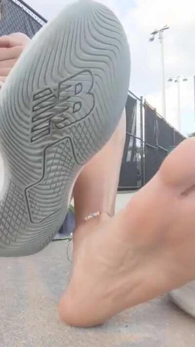 after hot and Sweaty practice 🥵