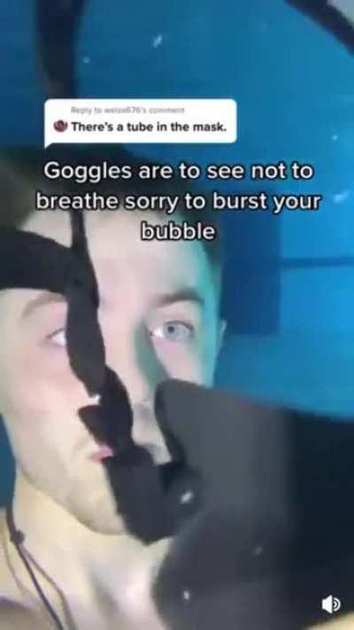 Guy claim staying 24 hours underwater