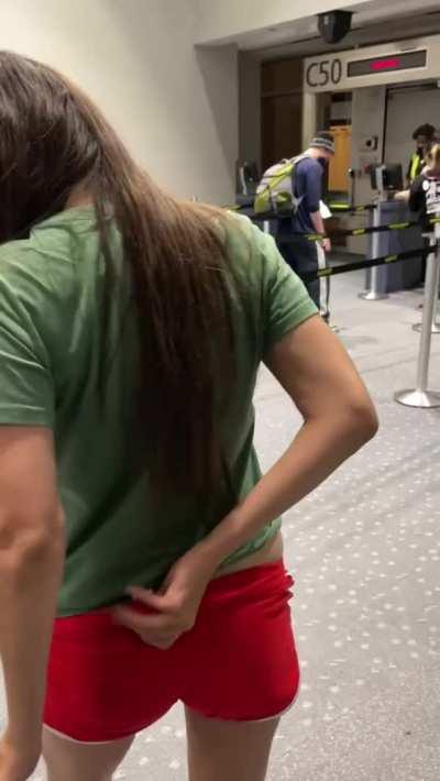 Plugged at the airport